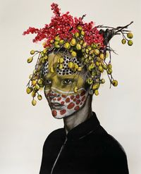 Cultural Fusion in Omo Valley 5_95x120_mixed_auf_leinwand_2022